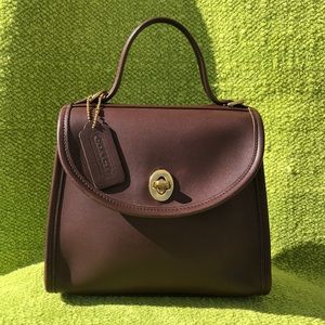 COACH (Vintage) Regina Bag (No.9983) Mahogany